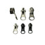Cursore per zip catena 6 mm spirale rovesciato