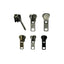 4mm plastic chain zip slider for cart