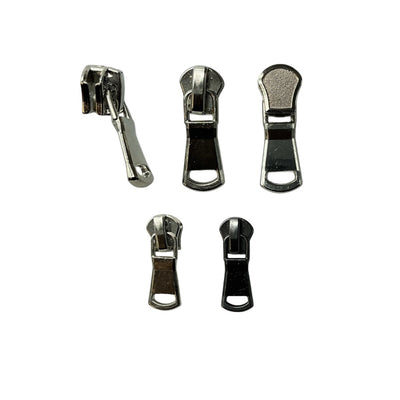 Slider for zip chain plastic 6 mm lowered tooth carriage
