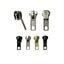 Cursore per zip catena plastica 6 mm carro