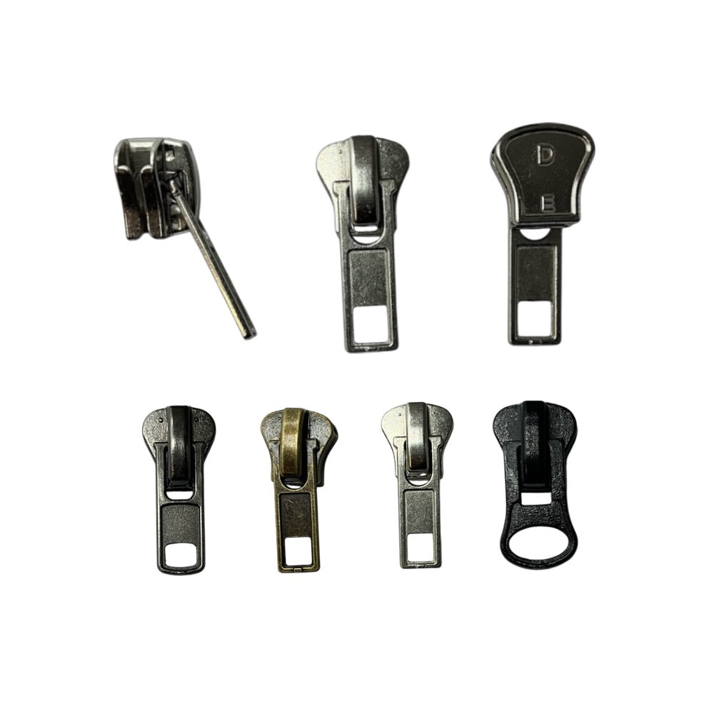 Cursore per zip per catena plastica 8 mm carro