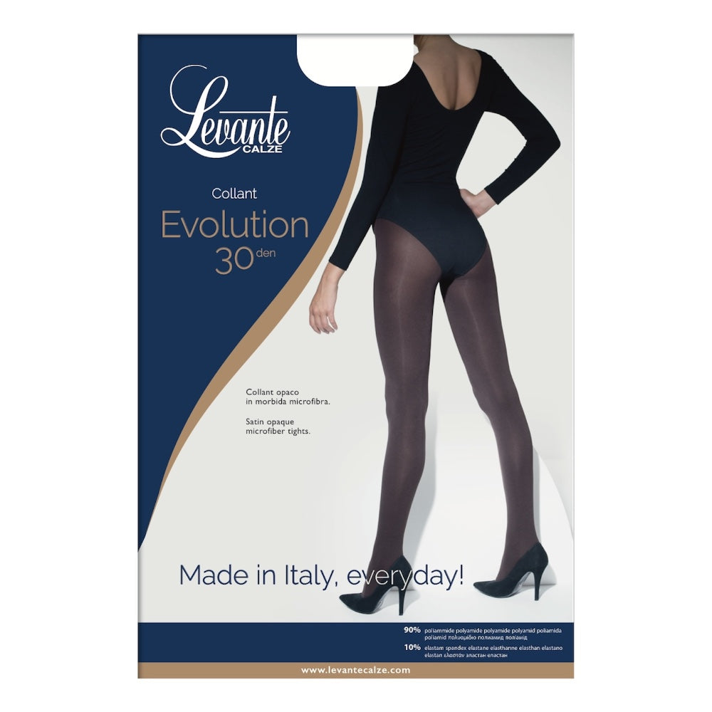 Evolution 30 den ( TG 5 XXL) collant microfibra Levante paia 6