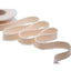 Fringed cotton effect ribbon H mm 23 item F182/22 15 meters