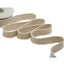 Fringed cotton effect ribbon H mm 23 item F182/22 15 meters