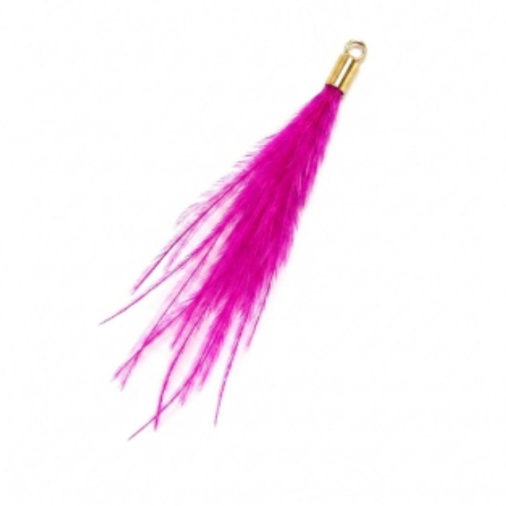 Ostrich feather tassels