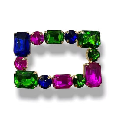 Buckles with stones and bezel item FM0493