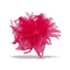 Spilla fiore in organza e piume di struzzo articolo Fm10932