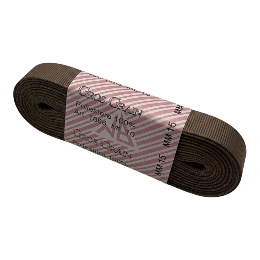 Gros grain n 3 h cm 1.5 100% polyester article 1686/3 10 meters