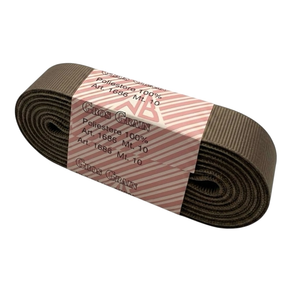 Gros grain n 7 h cm 3 100% polyester article 1686/7 10 meters
