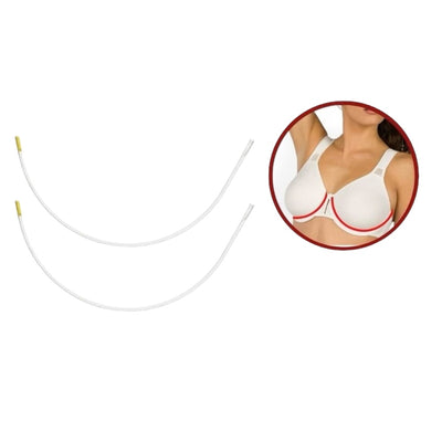 Ferretti di metallo simmetrici per reggiseno balconcino articolo FE00001 coppie 1