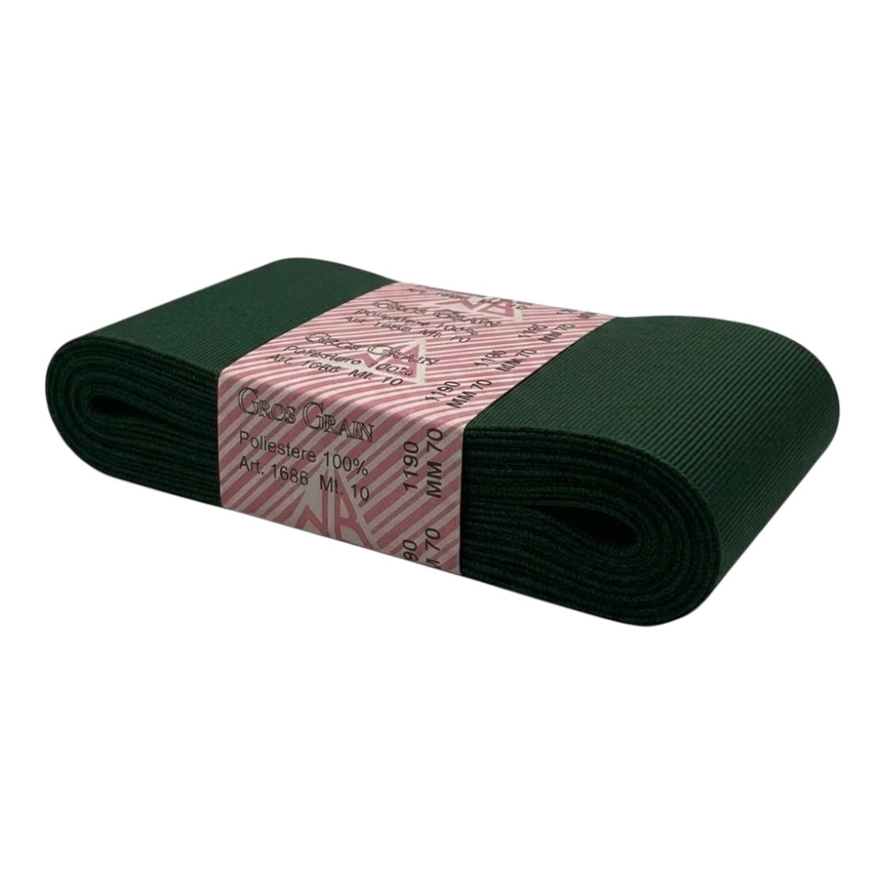 Gros grain n 20 H cm 7 poliestere 100% articolo 1686/20 metri 10