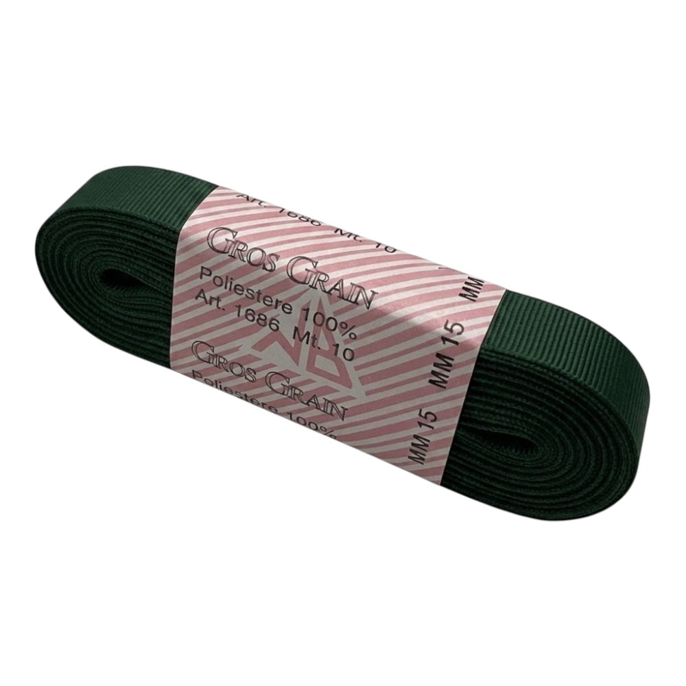 Gros grain n 3 h cm 1.5 100% polyester article 1686/3 10 meters