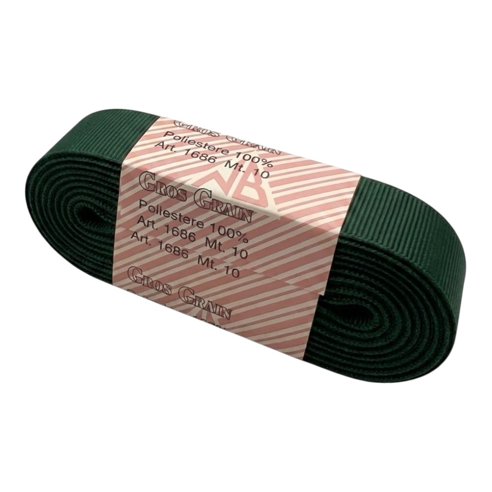 Gros grain n 7 h cm 3 100% polyester article 1686/7 10 meters
