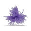 Spilla fiore in organza e piume di struzzo articolo Fm10932