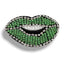 Coral and rhinestone applications item FM10158