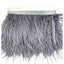 Ostrich fringe H cm 10 item Fm35140