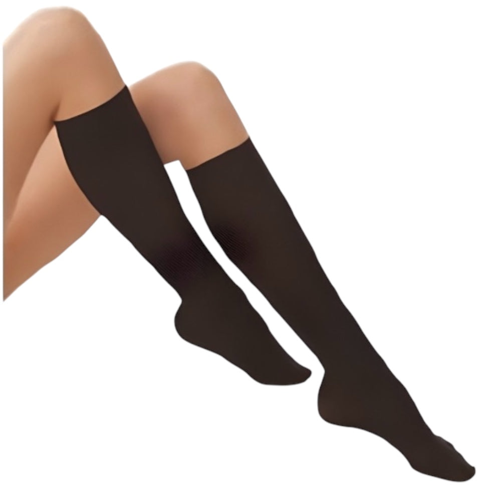 Vignoni 50 den microfiber women's knee highs, 10 pairs
