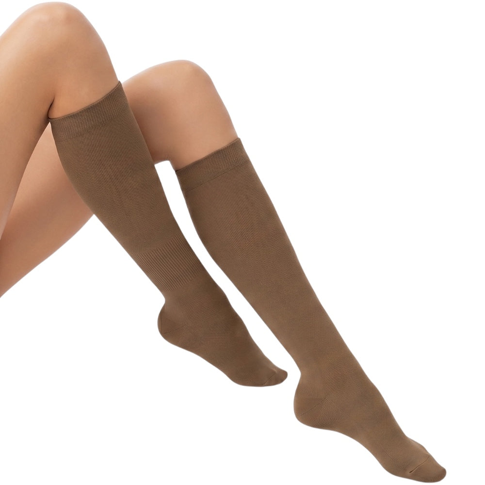 Vignoni 50 den microfiber women's knee highs, 10 pairs