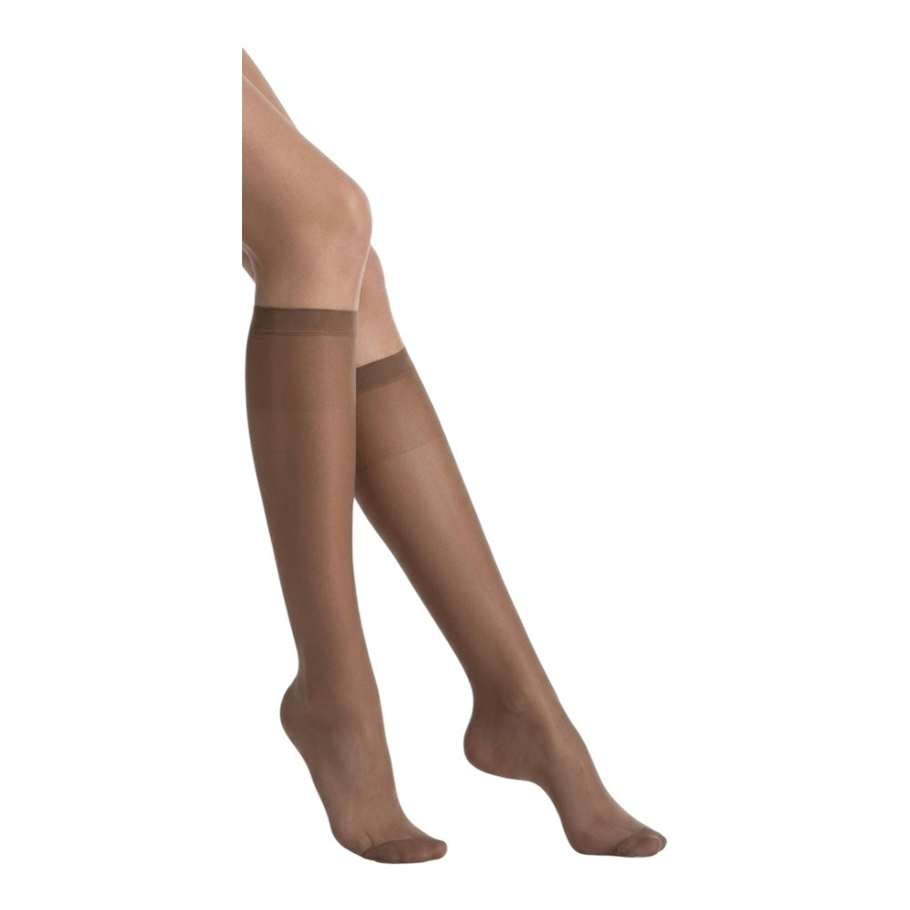 Franzoni 20 den opaque comfort sheer knee highs, 6 pairs