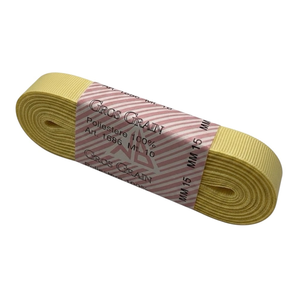 Gros grain n 3 h cm 1.5 100% polyester article 1686/3 10 meters