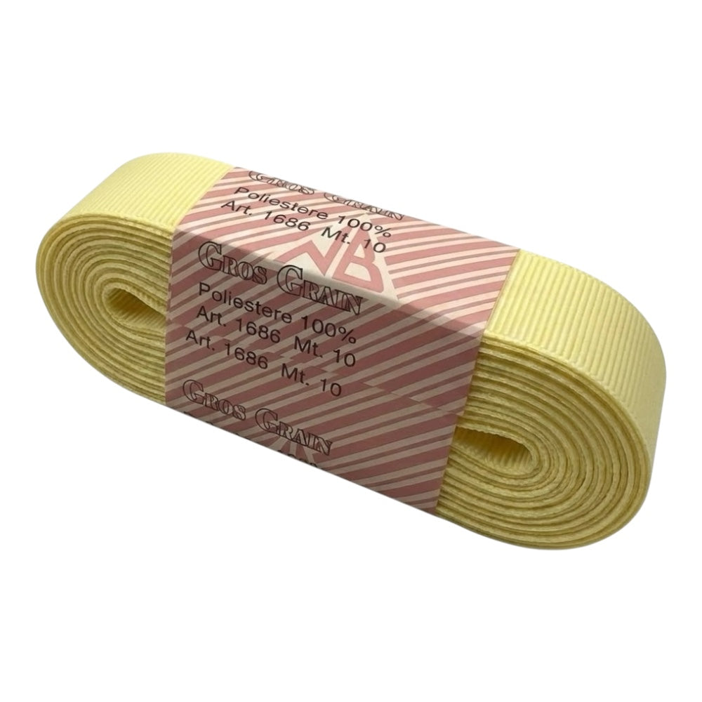 Gros grain n 7 h cm 3 100% polyester article 1686/7 10 meters