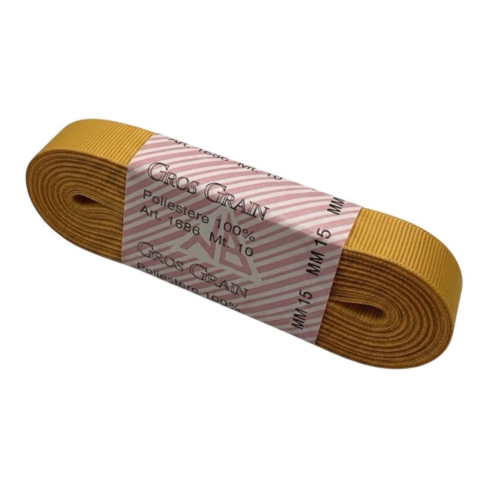 Gros grain n 3 h cm 1.5 100% polyester article 1686/3 10 meters