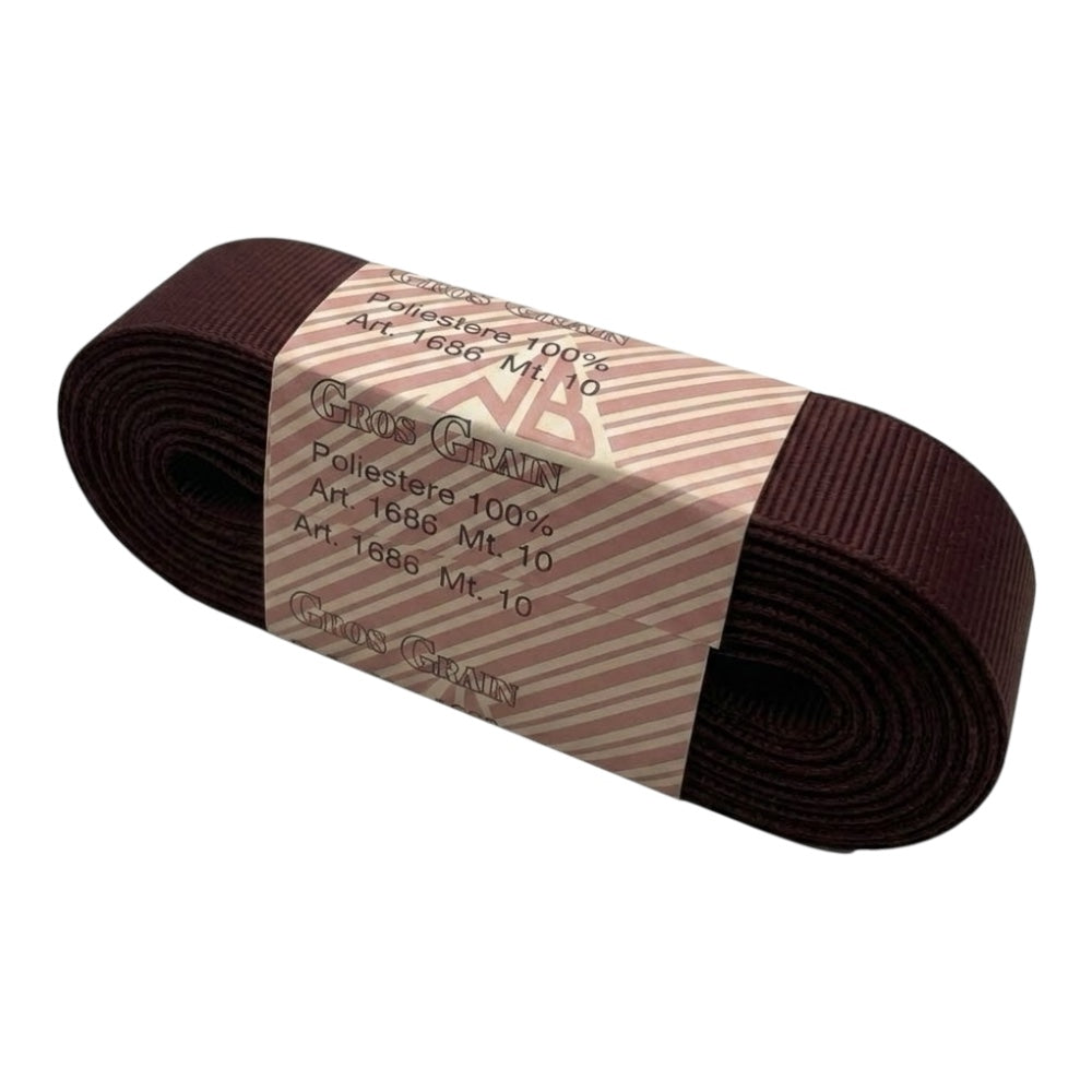 Gros grain n 7 h cm 3 100% polyester article 1686/7 10 meters