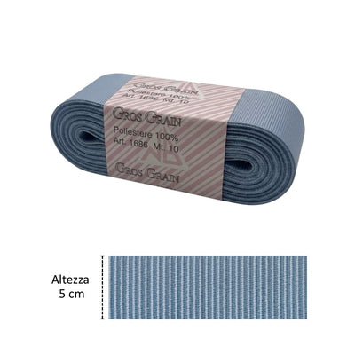 Gros grain n 12 h cm 5 100% polyester article 1686/12 10 meters