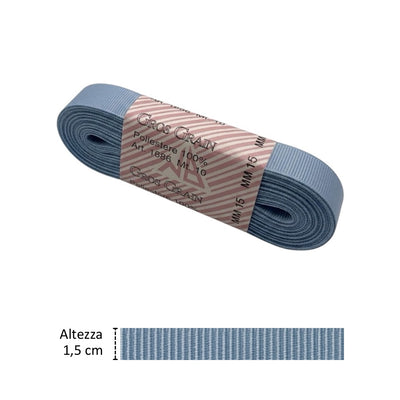 Gros grain n 3 h cm 1.5 100% polyester article 1686/3 10 meters