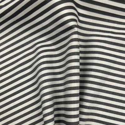 Polycotton striped fabric (3mm) 150cm width item 16027