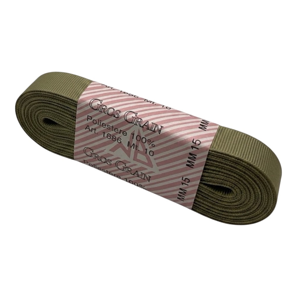 Gros grain n 3 h cm 1.5 100% polyester article 1686/3 10 meters