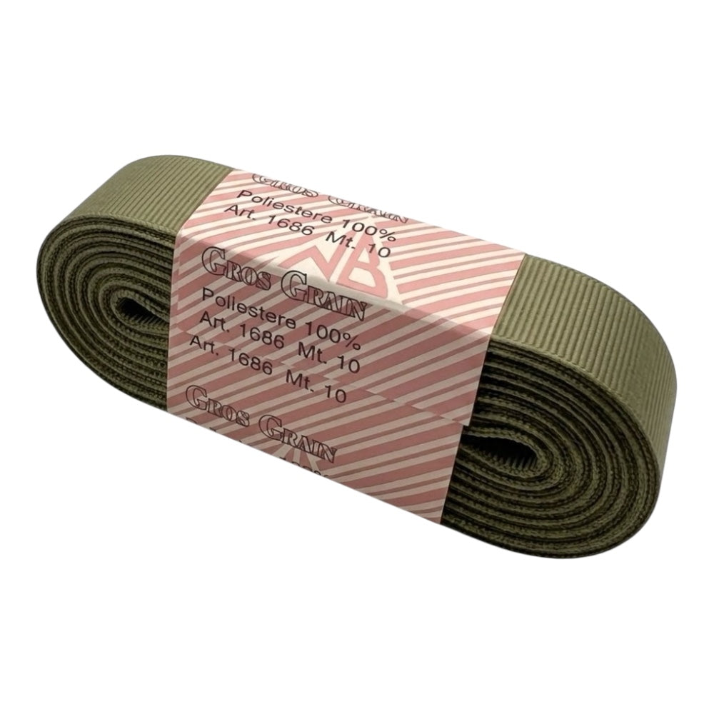 Gros grain n 7 h cm 3 100% polyester article 1686/7 10 meters
