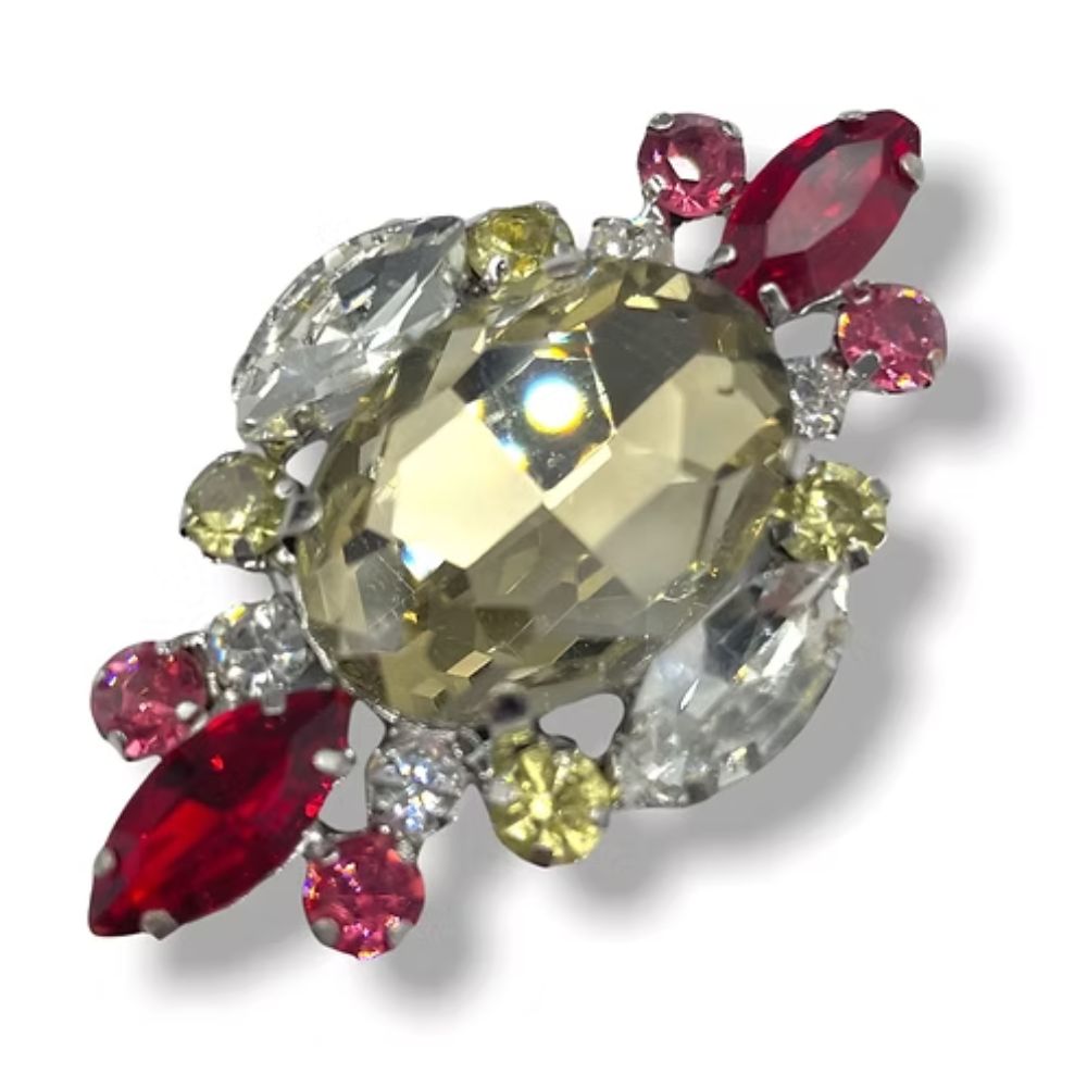 Application with glass stones item MC086B