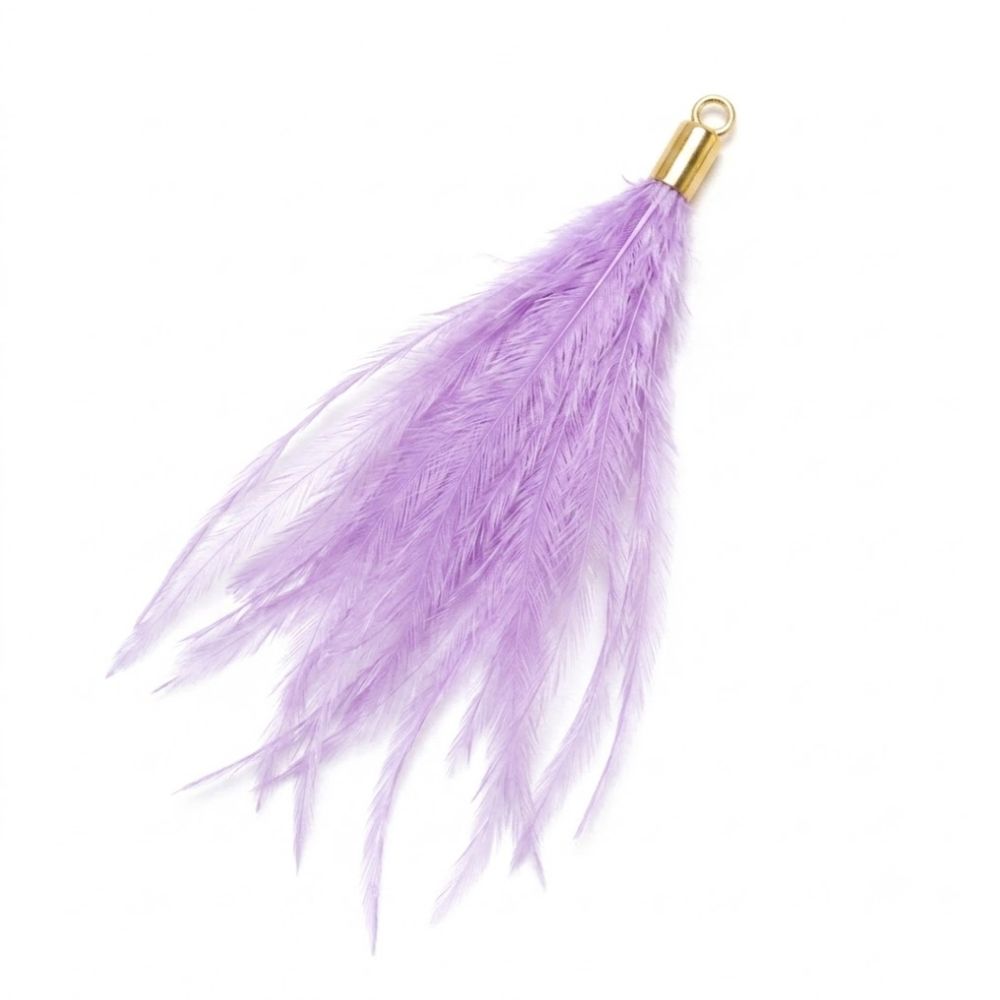 Ostrich feather tassels