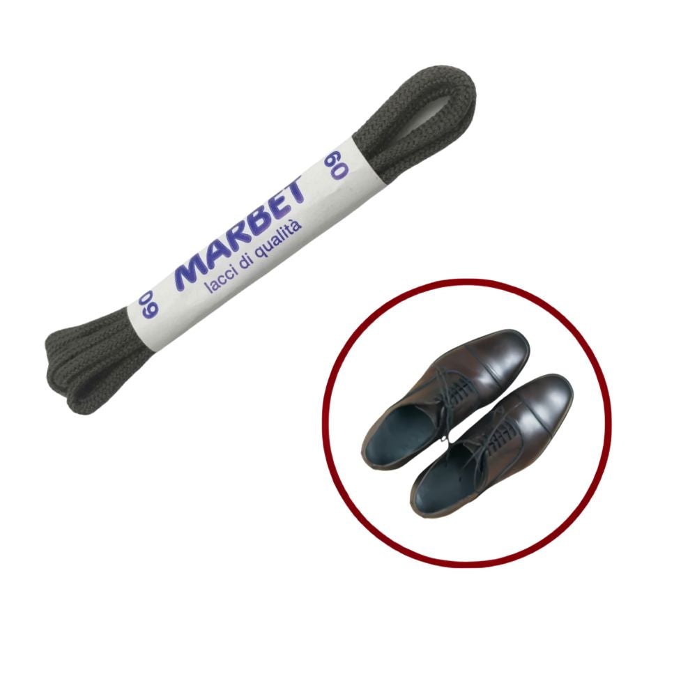Lacci tondi cm 60 cotone 100% articolo Tondo 60 paia 12