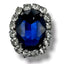 Application with crystal stones item FM9585