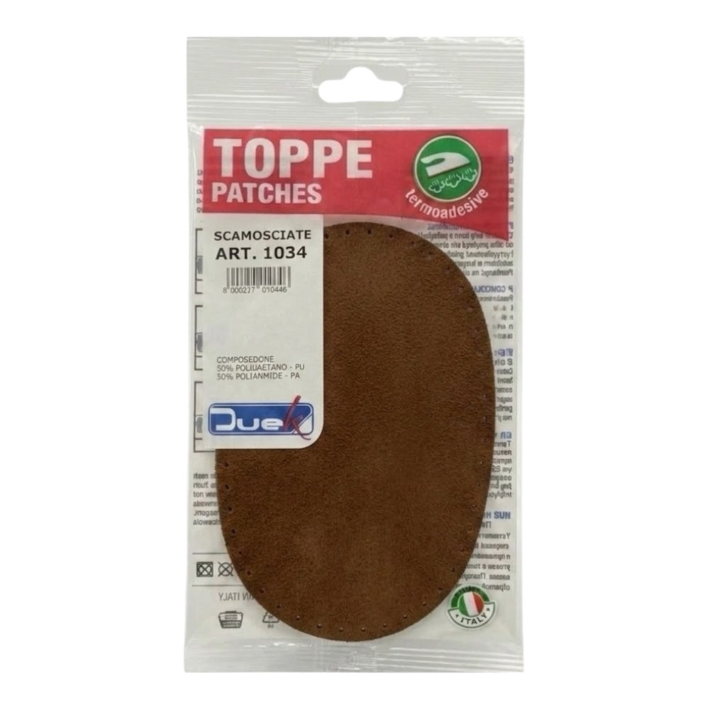 Iron-on suede patches item 1034