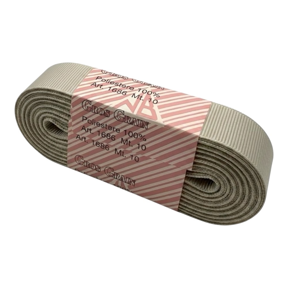 Gros grain n 7 h cm 3 100% polyester article 1686/7 10 meters