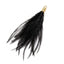 Ostrich feather tassels