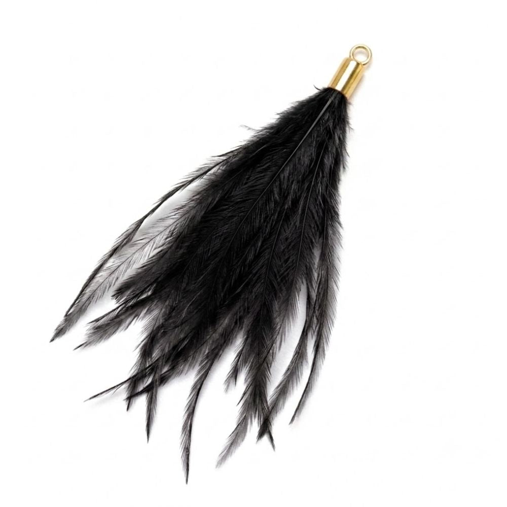 Ostrich feather tassels