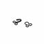 Metal hooks length mm 32 item FF506/10 pairs 24