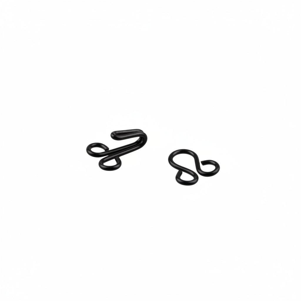 Metal hooks length mm 32 item FF506/10 pairs 24