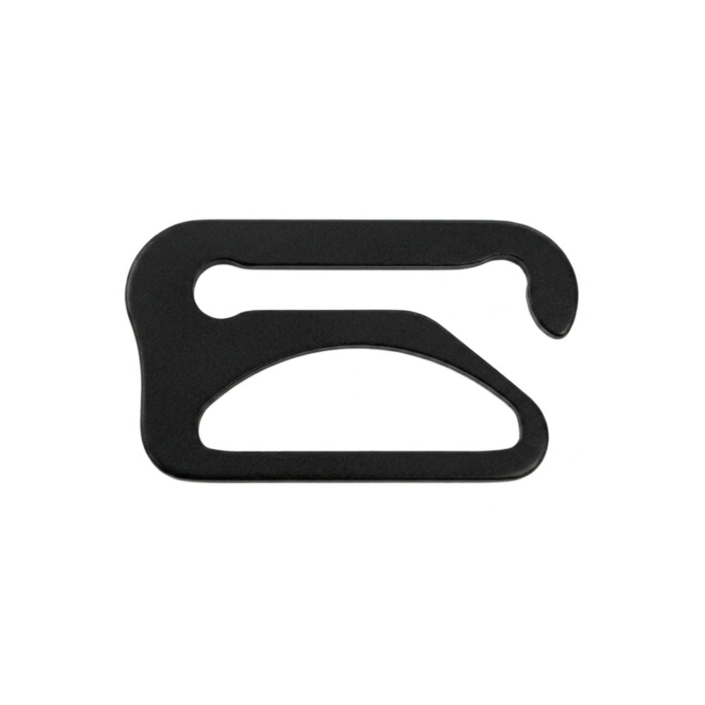Metal hook for bra strap, pitch 10 mm, item 16609, 24 pieces