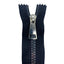 80cm combi metallic laminated zipper (2 sliders) divisible plastic chain 6mm