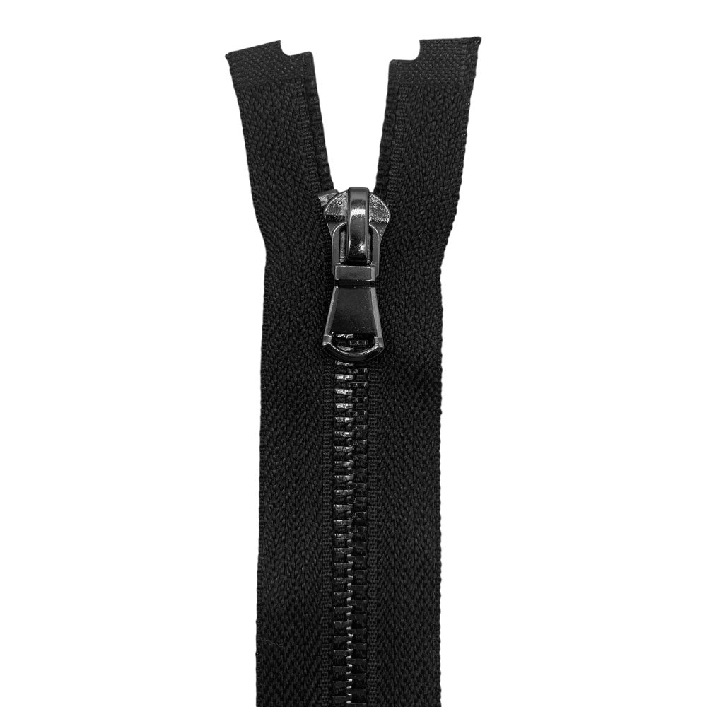 Cerniera lampo metallo lucida cm 20 catena 5 mm