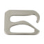 Metal hook for bra strap, pitch 8 mm, item 16608, 16 pieces