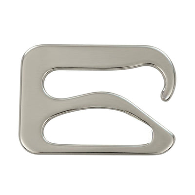 Metal hook for bra strap, pitch 8 mm, item 16608, 16 pieces