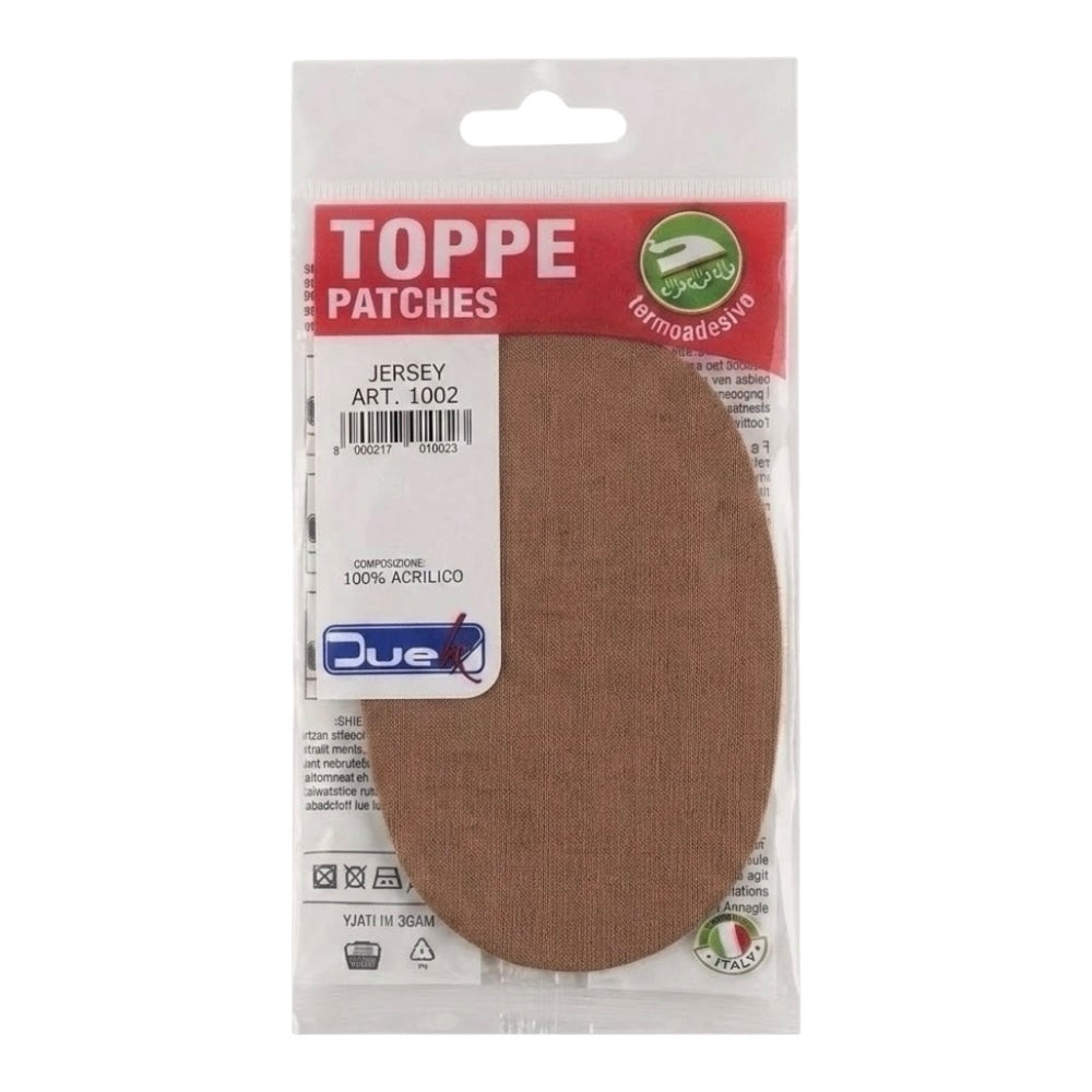 Toppe in jersy termoadesive articolo 1002