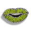 Coral and rhinestone applications item FM10158