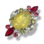 Application with glass stones item MC086B